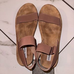 NWOT Nude sandals